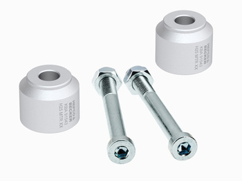 Podwyższenie kierownicy 25 mm srebrne do BMW G 310 GS (2017-)