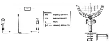 Hepco&Becker Honda F 6 C Custom (1997-2001) zestaw lamp - 400135 00 02
