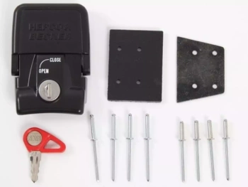 Hepco&Becker FIXING LOCK FOR JUNIOR OR JOURNEY SIDE CASE ohne Cylinder with key - 710111 00 01