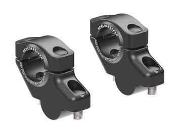 Podwyższenie kierownicy Offset do motocykla Honda CB 500 Hornet (2024-) 30 mm w górę, 21 mm w tył, czarne