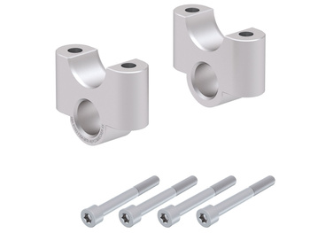 Podwyższenie kierownicy 35 mm srebrne do BMW R 1250 RT (2021-)