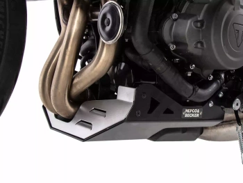 Osłona silnika TRIDENT 660 - czarna HEPCO&BECKER - 8107612 00 91