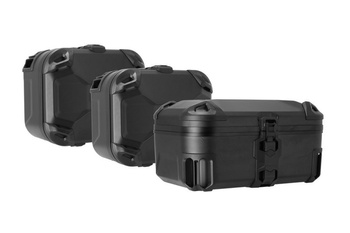 ZESTAW BAGAŻOWY ADVENTURE DUSC TOP CASE XL SW-MOTECH BMW R1300 GS ADVENTURE (23-) BLACK