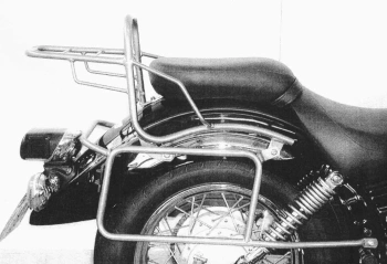 Hepco&Becker Yamaha XVS 125/250 Drag Star (2000-) side case carrier - 650436 00 02