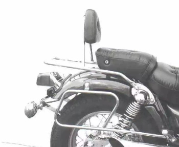 Hepco&Becker 535/S Virago (1988-2003) sissybar with rack - 611402 00 02