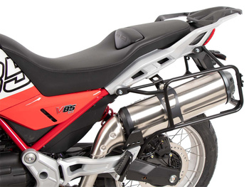 Sidecarrier zamontowany na stałe w kolorze czarnym do Moto Guzzi V 85 TT / Strada / Travel (2024-)