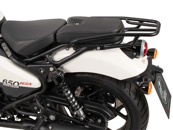 Tylny bagażnik rurowy czarny do Royal Enfield Shotgun 650 (2024-)