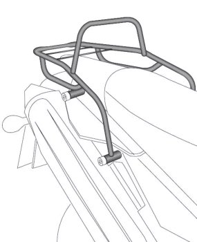 Hepco&Becker Yamaha XT 660 R/X (2004-2006) topcase carrier - 6504523 01 01