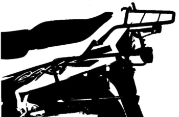 Hepco&Becker Suzuki GSX-R 1100 W (1993-1994) side case carrier - 650370 00 01