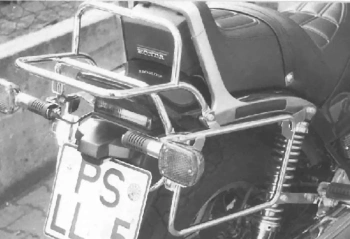 Hepco&Becker 650 (1997-1999) side case carrier - 650133 00 02