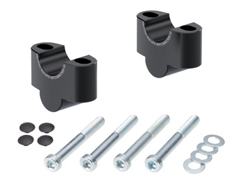 Podwyższenie kierownicy do Honda CB 600 F Hornet (2007-2015), 25 mm - czarne