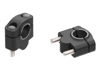 Podwyższenie kierownicy czarne, 25 mm do Triumph Tiger 1050 (2007-2012)