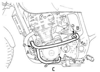 Hepco&Becker 1200 (1999-2000)/GSF 1200 (2001) Gmol silnika - 501315 00 02