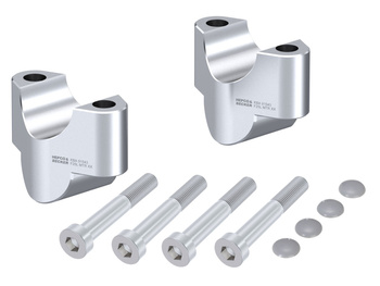 Podwyższenie kierownicy do KTM 1190 Adventure/R (2013-2016), 25 mm - srebrne