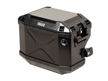 Xplorer 37 lewy czarny do wycięcia bagażnika (wycięcie na wydech)