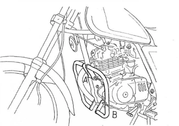 Hepco&Becker 125 (1991-1996) Gmol silnika - 501311 00 02